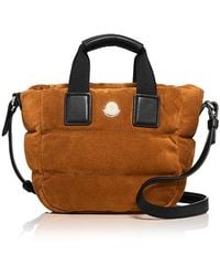 Moncler - Caradoc Micro Suede Crossbody Bag - Lyst