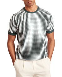 Ted Baker - Ourme Classic Stripe Cotton Tee - Lyst