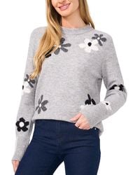 Cece - Groovy Flower Sweater - Lyst