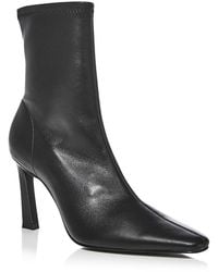 Aqua - Saly Zip-Up Ankle Boots - Lyst