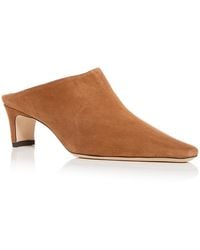 STAUD - Wally Mid Heel Mules - Lyst