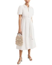 Phase Eight - Carlotta Puffed Sleeve Dress - Lyst