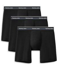 Tommy John - Comfort Micro Essentials 6 Boxer Briefs, Pack Of 3 - Lyst
