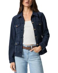 PAIGE - Stacey Button Front Jacket - Lyst