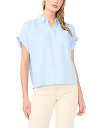 1.STATE - Collared Top - Lyst