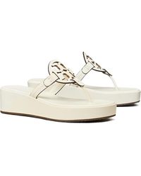 Tory Burch - Miller Wedge Sandal - Lyst