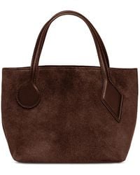 Liffner - Sprout Tote Suede Micro Bag - Lyst