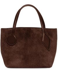 Liffner - Sprout Tote Suede Micro Bag - Lyst