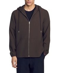 Sandro - Zip Hoodie - Lyst