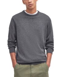 Barbour - Slim Fit Crewneck Sweater - Lyst
