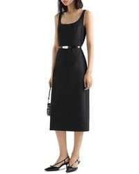Prada - Stretch Technical Fabric Dress - Lyst