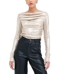 MARCELLA - Cooper Metallic Top - Lyst