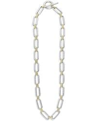 Lagos - 18K & Sterling Signature Caviar Oval Link & Bead Statement Necklace, 18 - Lyst