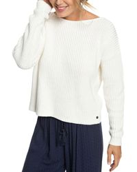 roxy white sweater
