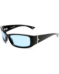Le Specs - Du Jour Rectangle Sunglasses, 60Mm - Lyst