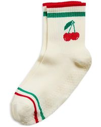 Stems - Cherry Striped Grip Socks - Lyst