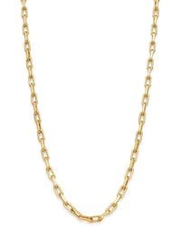 Zoe Lev - 14K Open Link Chain Necklace, 16 - Lyst