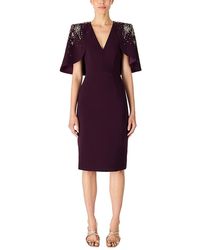 Jenny Packham - Zeya Sequin Embellished Midi Dress - Lyst