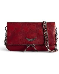 Zadig & Voltaire - Rock Logo Plaque Clutch Bag - Lyst