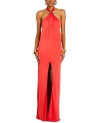 retroféte - Becs Halter Maxi Dress - Lyst