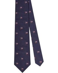 Robert Talbott - Robert American Flag Necktie - Lyst