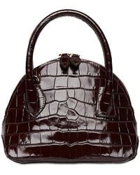 Liffner - Mini Croc Embossed Dome Bag - Lyst