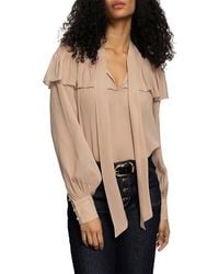 Sanctuary - Fade Into You Ruffle Blouse - Lyst