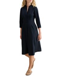 Hobbs - Emmaline Button Front Dress - Lyst