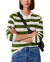 Whistles - Striped Long Sleeve Tee - Lyst