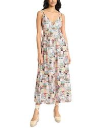 The Good Journey - Maxi Dress With Double Strap - Lyst