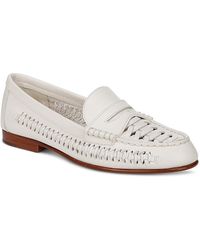Veronica Beard - Penny Slip On Woven Loafer Flats - Lyst