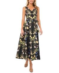 ★Ted Baker Almaria フローラルホルターフレア 上質マキシ★ Ted Baker Almaria Halter Neck Floral Maxi Dress in Red | Lyst