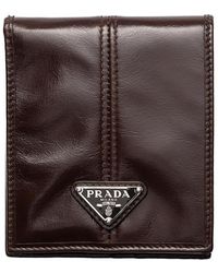 Prada - Leather Wallet - Lyst
