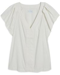 Vineyard Vines - Harbor Flutter Sleeve Top - Lyst