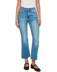 DL1961 - Bridget Bootcut High Rise Instasculpt Crop Jeans - Lyst