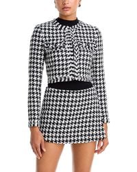 Alice + Olivia - Dumont Boxy Fringe Trim Jacket - Lyst