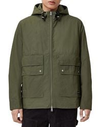 AllSaints - Morton Relaxed Fit Hooded Jacket - Lyst