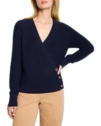 NIC+ZOE - Shaker Stitch Wrap Sweater - Lyst