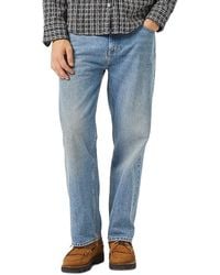 Corridor NYC - Straight Fit Bleach Wash Five Pocket 30 Jeans - Lyst