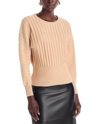 Tahari - Dolman Sleeve Ribbed Sweater - Lyst
