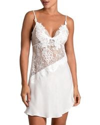 In Bloom - Marry Me Satin & Lace Chemise - Lyst