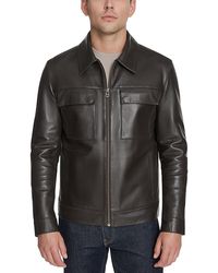 Cole Haan - Zip Front Jacket - Lyst