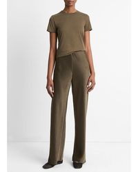 Vince - Fluid Satin Bias Pant - Lyst