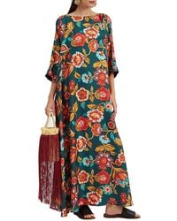 La DoubleJ - Muumuu Round Neck Dress - Lyst