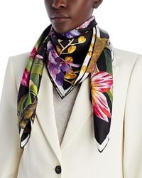 Echo - Botanica Silk Square Scarf - Lyst