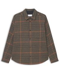 Les Deux - Kody Button Front Overshirt - Lyst