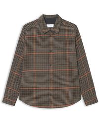 Les Deux - Kody Button Front Overshirt - Lyst