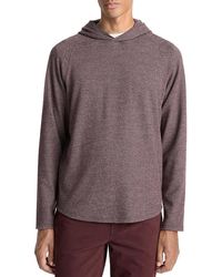 Vince - Broken Twill Pullover Hoodie - Lyst
