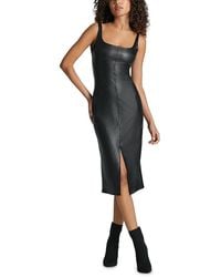 Commando - Faux Leather Midi Tank Dress - Lyst