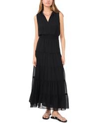 1.STATE - Sleeveless Tie Neck Maxi Dress - Lyst